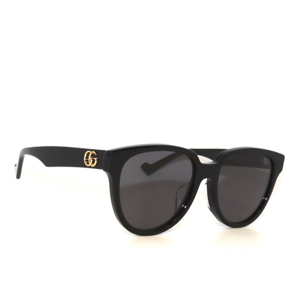Gucci GG0960SA 002 Black Gray Sunglasses 0960 - Picture 3 of 4